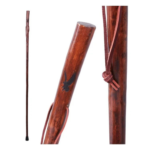 Rustic wood walking - in,