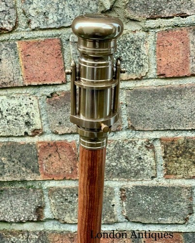 Vintage brass telescope - vintage,